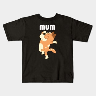 mum dance style Kids T-Shirt